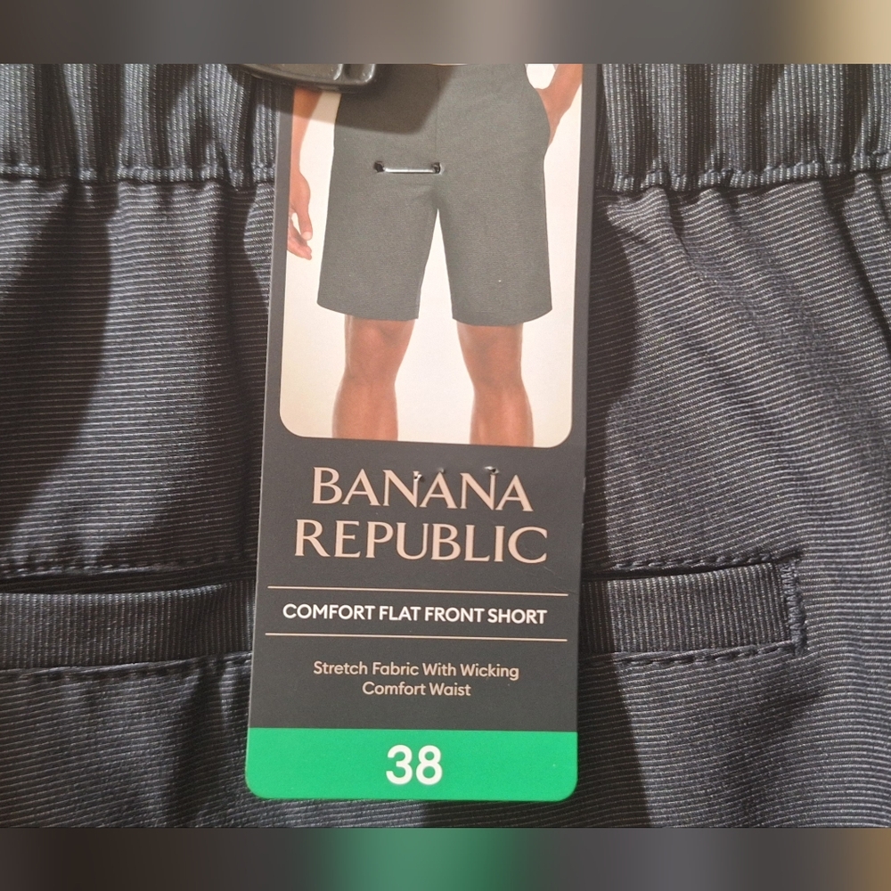 Banana Republic Comfort Flat Front Shorts